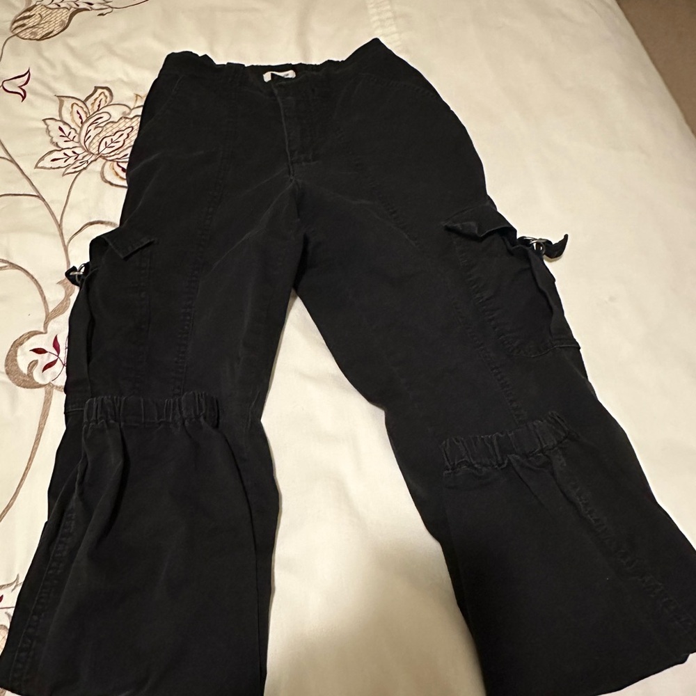 Black Cargo Pants